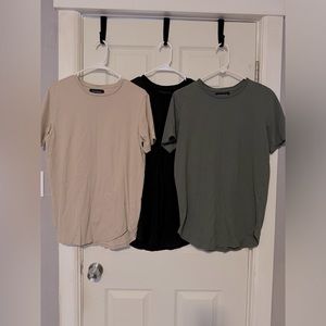 PacSun scalloped t shirts